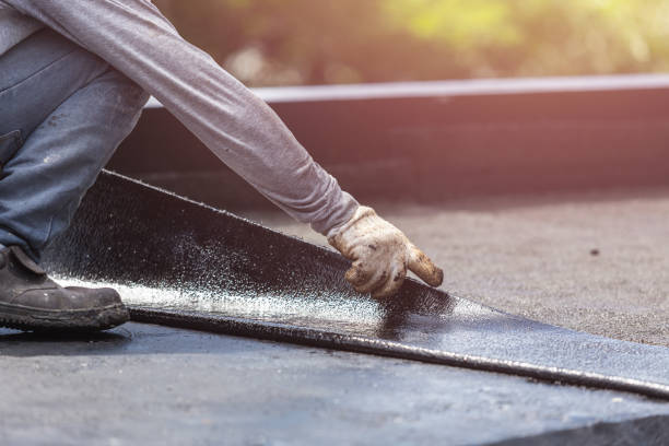 Professional Waterproofing technician working in Fremont, IN